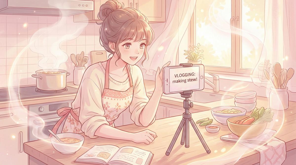 糖心vlog美食视频教程分享